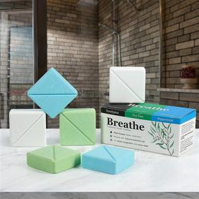 img 3 attached to InYourNature BREATHE Shower Steamers: Eucalyptus, Peppermint & Menthol and Tea Tree, 6 x Aromatherapy Shower Tablets with Organic Essential Oils