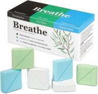 inyournature breathe shower steamers: eucalyptus, peppermint & menthol and tea tree, 6 x aromatherapy shower tablets with organic essential oils logo