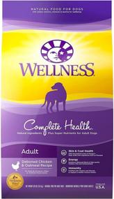 img 4 attached to 🐶 Wellness Complete Health Dry Dog Food: All-Natural, USA-Made, No Fillers or Artificial Ingredients, Packed with Essential Nutrients and Taurine