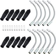 🚲 joofn cycling bike v-brake noodle cable guide pipe rubber boots - set of 10 (30pcs) logo