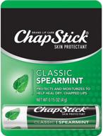 chapstick classic protectant spearmint flavor logo