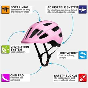 img 2 attached to 🚴 KORIMEFA Toddler Helmet: Adjustable Multi-Sport Helmet for Kids - Impact Resistant, Ventilated, Ideal for Cycling and Outdoor Activities, Ages 1 and Up