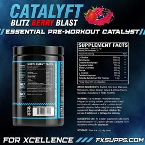 img 3 attached to Catalyft Pre Workout Supplement Creatine Beta Alanine