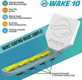 img 3 attached to 🌊 WAKE 10 Wakesurf Creator X4 Pro: Ultimate Wave Generator from Leading USA Company