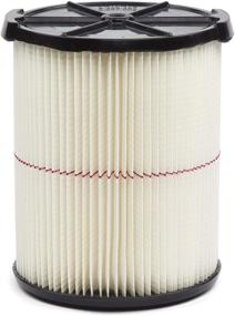 img 4 attached to CRAFTSMAN CMXZVBE38754 Red Stripe General Purpose Wet Dry Vac Replacement Filter: 5 to 20 Gallon Shop Vacuums