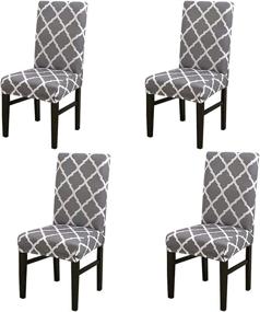 img 4 attached to CHICHIC Removable Protector Washable Slipcover