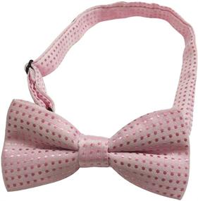img 3 attached to 🎀 Ainow Children Solid Bowties Purple: The Perfect Boys' Accessories and Bow Ties