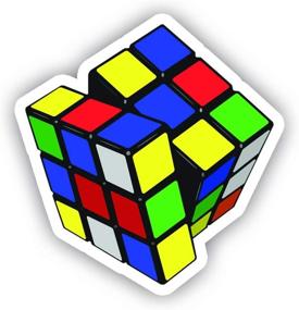 img 2 attached to Rubiks Cube Decal Vinyl Sticker