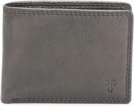 💼 frye paul slim billfold brown: stylish and sleek wallet for everyday use logo