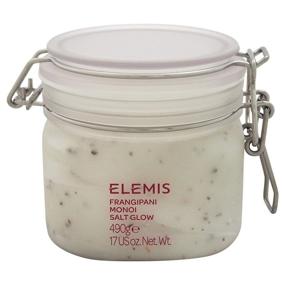 img 4 attached to ELEMIS Frangipani Monoi Salt Glow: Luxurious Tropical Salt Scrub for Locking in Moisture & Exfoliating, Smoothing, and Softening Skin - 490g