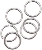 beadaholique ss/jr32/6 10-piece sterling open jump rings, 6mm, 20-gauge, silver - premium quality and versatile jewelry findings logo