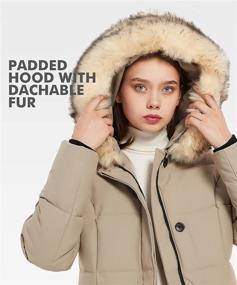 img 1 attached to PUREMSX Alternative Puffer Thickened Classic Women's Clothing for Coats, Jackets & Vests