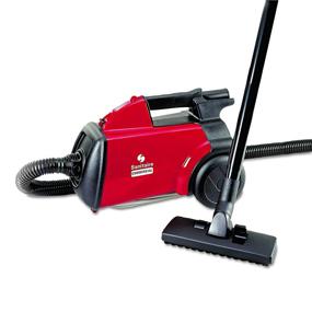 img 1 attached to 🧹 Sanitaire SC3683B Lightweight Extend Canister Vacuum, Red - Optimize Your Cleaning Experience