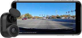 img 4 attached to 📷 Garmin Dash Cam Mini 010-02062-00: Компактная камера размером с ключ для автомобиля с широкоугольным объективом, записью видео в формате 1080P HD, автоматическим обнаружением и записью происшествий.