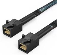 🔌 cablecreation 3.3ft internal mini sas hd cable, sff-8643 to sff-8643, mini sas hd data cable logo