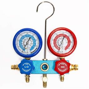 img 3 attached to 🌡️ XtremepowerUS AC Manifold Gauge Hose with Quick Coupler for Air Conditioner Freon