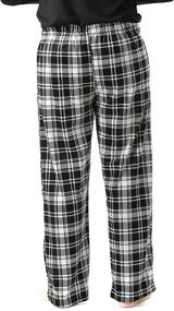 img 1 attached to Get Cozy with Followme Fleece Pajama Sleepwear 45903 1A L: Ultimate Comfort for a Good Night's Sleep