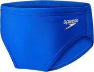 speedo powerflex solid brief swimsuit sports & fitness in water sports logo