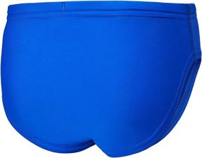 img 2 attached to Speedo Powerflex Solid Brief Swimsuit Sports & Fitness in Water Sports