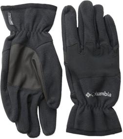 img 1 attached to Columbia Men's Black Small Gloves: Durable and Stylish Hand Protection