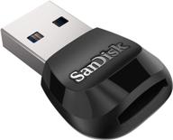 💻 sandisk mobilemate usb 3.0 microsd card reader (black) - sddr-b531-gn6nn: ultimate data transfer speed and versatility логотип