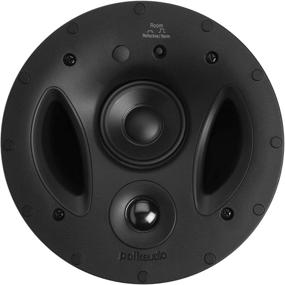 img 2 attached to 🔊 Polk Audio 70-RT 3-полосная встроенная акустика в потолок (2,5” динамик, 7” сабвуфер) - серия Vanishing с портом питания, регулируемой решеткой и двойными фильтрами для басов, белый