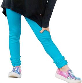 img 4 attached to 👧 Sensory-Friendly Girls' Leggings at City Threads Leggings Boutique