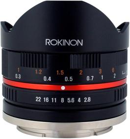 img 3 attached to 📷 Rokinon RK8MBK28-E 8mm F2.8 UMC Fisheye II Fixed Lens for Sony E-Mount (NEX) Cameras - Black