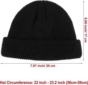 img 3 attached to SATINIOR Trawler Fisherman Skullcap Wearing Outdoor Recreation for Climbing