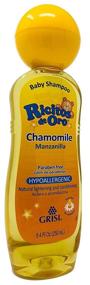 img 1 attached to Ricitos de Oro Chamomile Baby Shampoo - Hypoallergenic Tear Free Infant Shampoo with Chamomile Extract; 8.4 fl oz