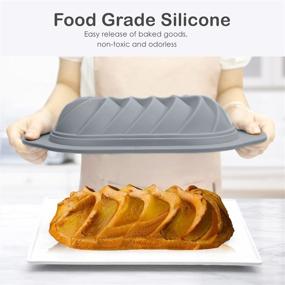 img 3 attached to Silicone Chicrinum Non Stick Reinforced Dishwasher Kitchen & Dining