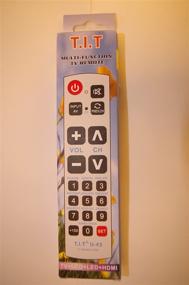 img 2 attached to Gmatrix Big Button Universal Remote Control - User-Friendly Access to All Your Devices!