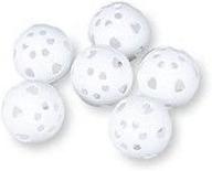 bsn plastic golf ball white logo