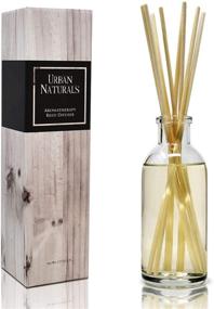 img 4 attached to 🏡 Urban Naturals Crisp White Linen Reed Diffuser Gift Set - Citrus, Ozone, Ylang-Ylang, Lilies & Sandalwood Scent Notes for a Fresh, Clean Cotton Smelling Home - Made in The USA - Amazing Discount!