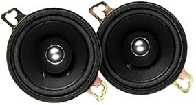 img 1 attached to Enhanced Kenwood KFC-835C 40W 3.5-Inch Round Speaker System