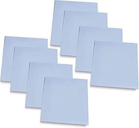 img 4 attached to 🎨 Pack of 8 Easy-to-Cut Blue Soft & Firm Artist Printmaking Block Printing Sheets by Carving Sheets Studio for Sharp, Clear Prints - Easy-To-Cut Linoleum Set (3"x4")
