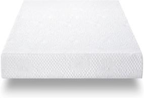 img 3 attached to Olee Sleep 9 Inch I-Gel Memory Foam Mattress, Full Size, White - Enhanced SEO