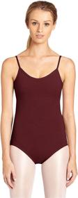 img 2 attached to Capezio Womens V Neck Camisole Leotard