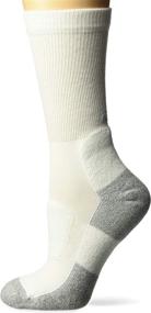 img 1 attached to 👣 Premium Comfort: Thorlos Women's LWXW Thin Cushion Walking Crew Socks - Step in Style and Ease!