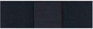 🌑 black funeral armband - mourning arm band for military, police, firefighter, and ems - 2-inch wide elastic, 14-inch long (unhooked), with secure hook & loop closure logo