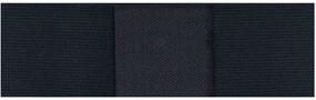 img 3 attached to 🌑 Black Funeral Armband - Mourning Arm Band for Military, Police, Firefighter, and EMS - 2-inch Wide Elastic, 14-inch Long (Unhooked), with Secure Hook & Loop Closure