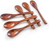 hansgo wooden spoons serving teaspoon logo