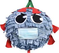 co_vid pinata handcrafted decoration plastic logo