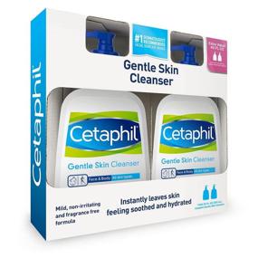 img 3 attached to Нежный очищающий гель для кожи Cetaphil (20 унц, 2 уп.): эффективное и нежное средство ухода за кожей.