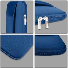 img 1 attached to 💼 Durable 13.3 Inch Laptop Sleeve: Water Repellent, Business Briefcase in Blue for Notebook (13-13.3 inch Compatibility)