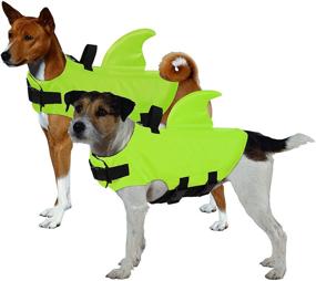 img 4 attached to ASENKU Ripstop Floatation Swimsuit Preserver Dogs