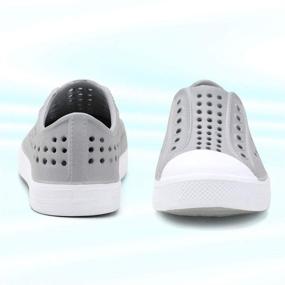 img 1 attached to Lightweight Sneakers for Boys - Okilol Toddler Sandals, Shoes