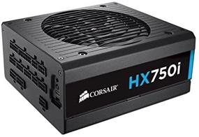 img 1 attached to 💡 Highly Efficient and Versatile CORSAIR HXi Series HX750i 750W Platinum Certified Digital Power Supply - Fully Modular