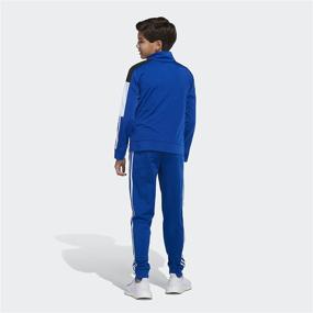 img 1 attached to Adidas Front Colorblock Tricot Jacket Boys' Clothing