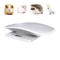 max 10kg (22 lb) electronic kitchen post scale 🐹 - ideal for hamsters, guinea pigs, small birds, and newborn pets logo